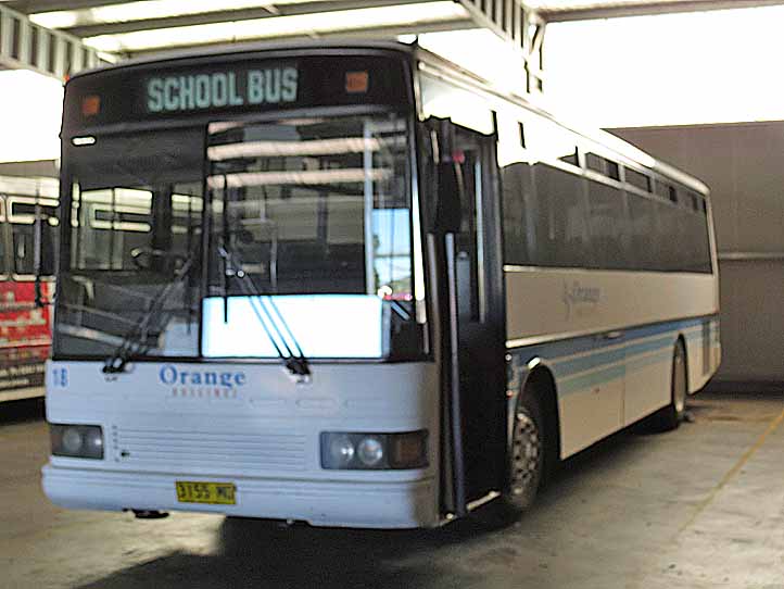 Orange Buslines Hino RG230 PMCA 18
